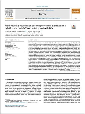 Published research paper using Multi Optimization software