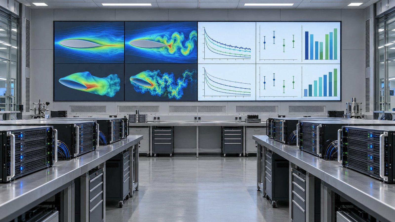 Parallel Validation Matrix Parallel CFD PINN turbulence test matrix comparing closures, tolerances, and drag error