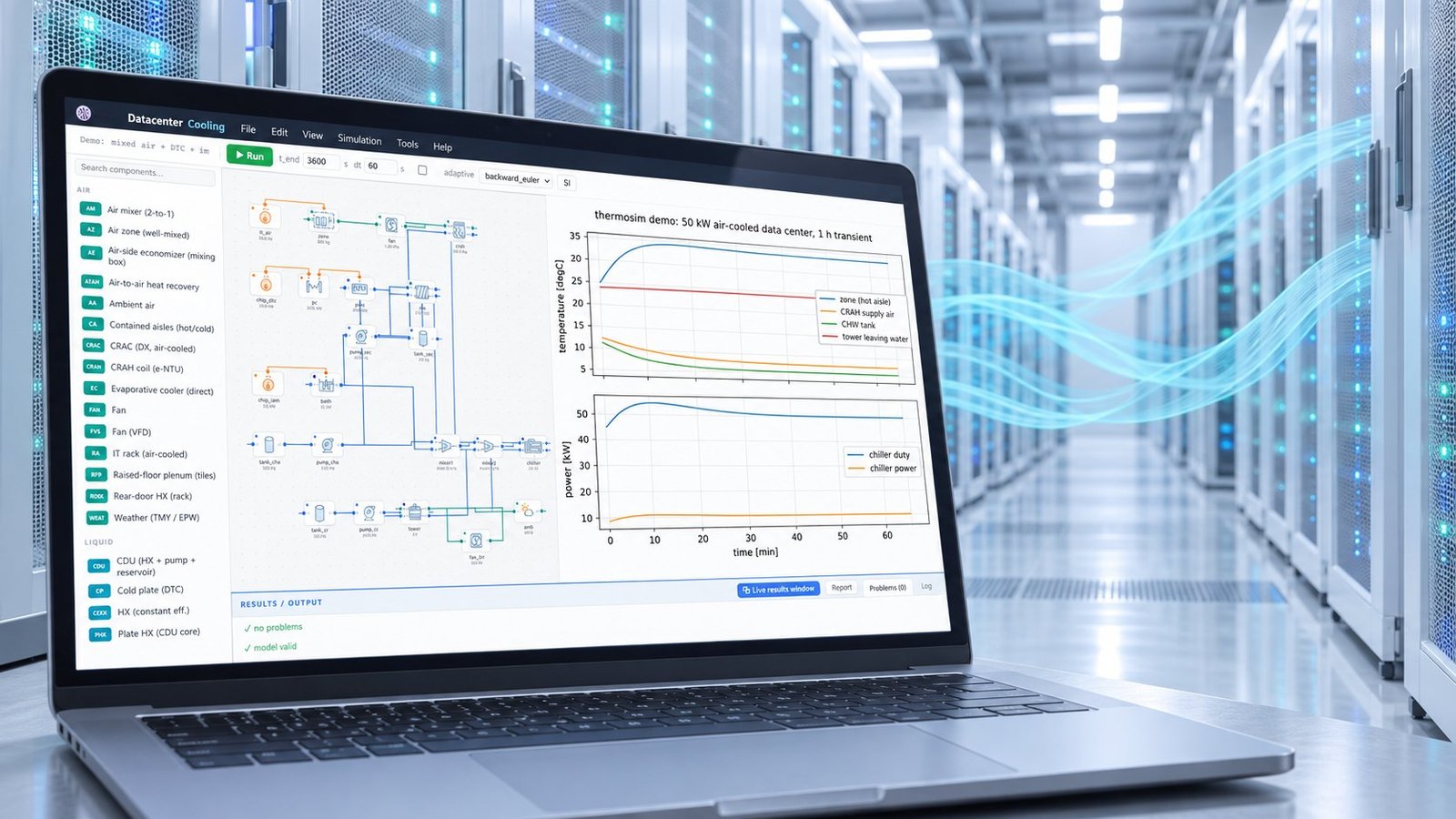 NVIDIA DSX Ready CDU acceptance workflow in Datacenter Cooling software